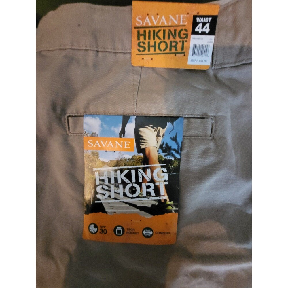 Size 44 Savane Khaki Hiking Shorts New with tags